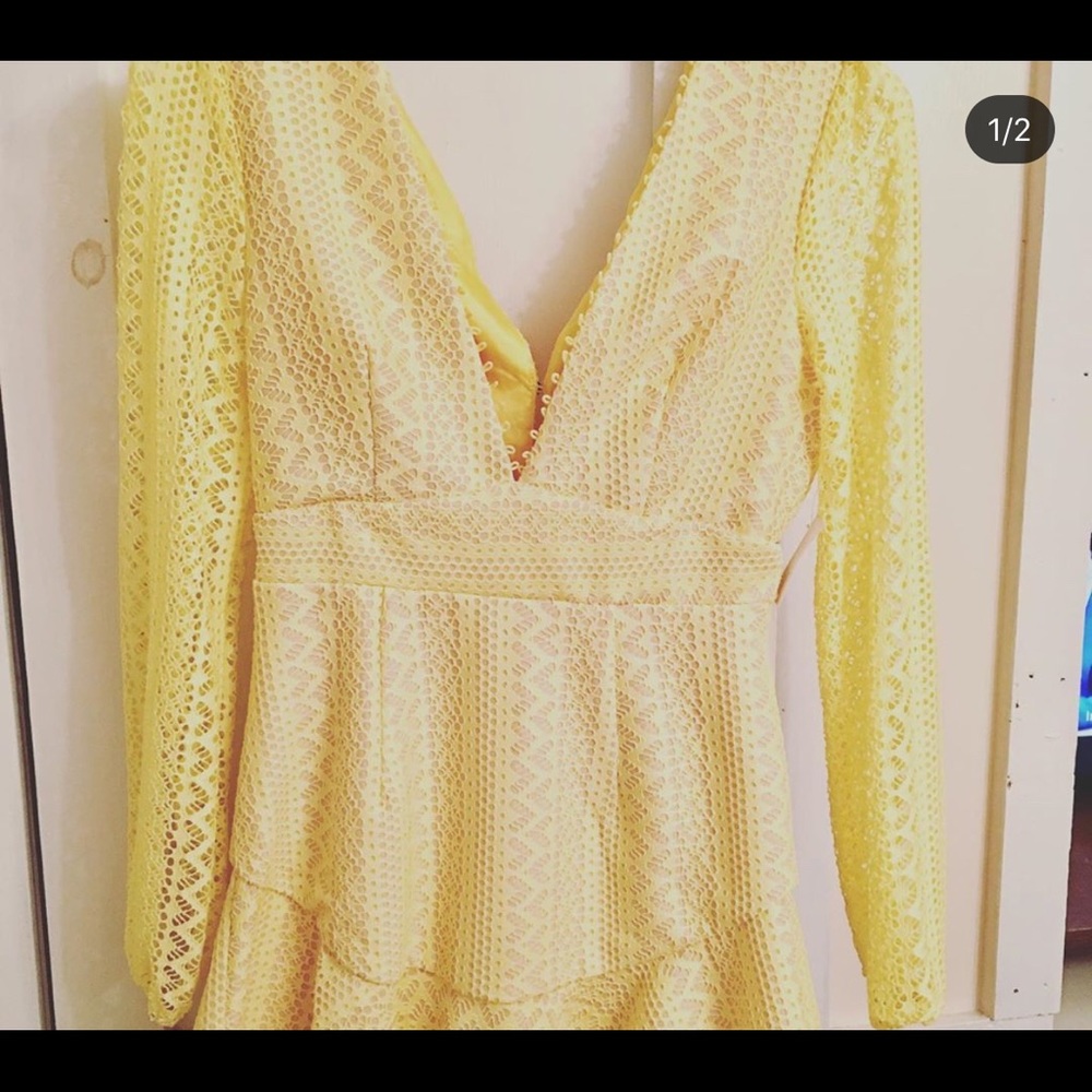 Cute little yellow dress